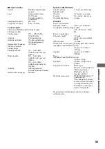 Предварительный просмотр 51 страницы Sony CMT-PX333 Operating Instructions Manual