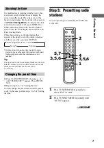 Preview for 7 page of Sony CMT-PX5 Operating Instructions Manual