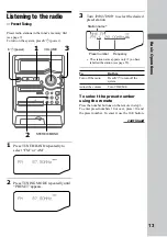 Preview for 13 page of Sony CMT-PX5 Operating Instructions Manual