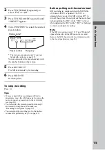 Preview for 15 page of Sony CMT-PX5 Operating Instructions Manual