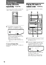 Preview for 16 page of Sony CMT-PX5 Operating Instructions Manual
