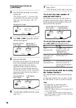 Preview for 18 page of Sony CMT-PX5 Operating Instructions Manual