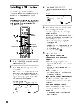 Предварительный просмотр 20 страницы Sony CMT-PX5 Operating Instructions Manual