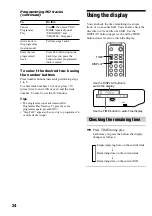 Preview for 24 page of Sony CMT-PX5 Operating Instructions Manual