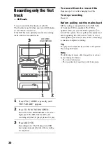 Preview for 30 page of Sony CMT-PX5 Operating Instructions Manual