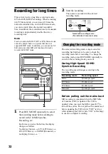 Preview for 32 page of Sony CMT-PX5 Operating Instructions Manual