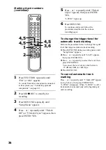 Preview for 36 page of Sony CMT-PX5 Operating Instructions Manual