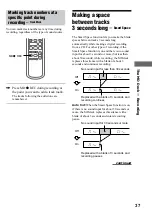 Предварительный просмотр 37 страницы Sony CMT-PX5 Operating Instructions Manual