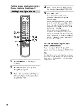 Preview for 38 page of Sony CMT-PX5 Operating Instructions Manual