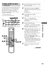 Preview for 45 page of Sony CMT-PX5 Operating Instructions Manual