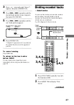 Предварительный просмотр 47 страницы Sony CMT-PX5 Operating Instructions Manual