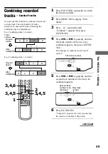 Предварительный просмотр 49 страницы Sony CMT-PX5 Operating Instructions Manual