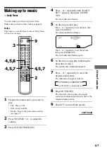 Preview for 57 page of Sony CMT-PX5 Operating Instructions Manual