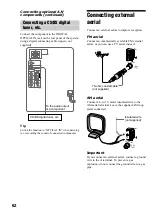 Предварительный просмотр 62 страницы Sony CMT-PX5 Operating Instructions Manual