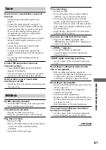 Preview for 67 page of Sony CMT-PX5 Operating Instructions Manual