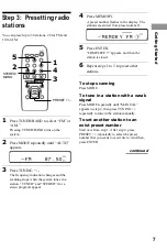 Preview for 7 page of Sony CMT-RB5 - Micro Hi Fi Component System Operating Instructions Manual