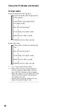 Предварительный просмотр 14 страницы Sony CMT-RB5 - Micro Hi Fi Component System Operating Instructions Manual