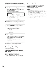 Предварительный просмотр 18 страницы Sony CMT-RB5 - Micro Hi Fi Component System Operating Instructions Manual