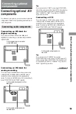 Предварительный просмотр 19 страницы Sony CMT-RB5 - Micro Hi Fi Component System Operating Instructions Manual