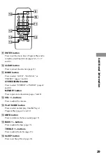 Предварительный просмотр 29 страницы Sony CMT-RB5 - Micro Hi Fi Component System Operating Instructions Manual