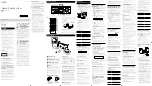 Preview for 1 page of Sony CMT-SBT100 Operating Instructions