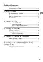 Preview for 3 page of Sony CMT-SBT20 Operating Instructions Manual