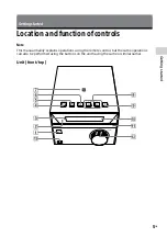 Предварительный просмотр 5 страницы Sony CMT-SBT20 Operating Instructions Manual