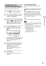 Предварительный просмотр 13 страницы Sony CMT-SBT20 Operating Instructions Manual