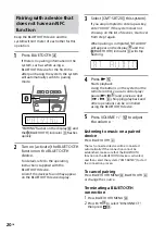 Preview for 20 page of Sony CMT-SBT20 Operating Instructions Manual