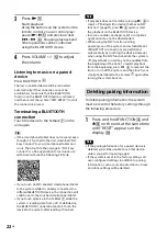 Preview for 22 page of Sony CMT-SBT20 Operating Instructions Manual