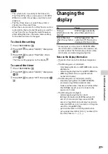 Preview for 27 page of Sony CMT-SBT20 Operating Instructions Manual