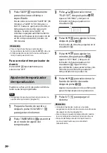 Preview for 102 page of Sony CMT-SBT20 Operating Instructions Manual