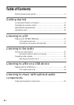 Preview for 4 page of Sony CMT-SBT20B Operating Instructions Manual