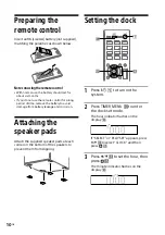 Предварительный просмотр 10 страницы Sony CMT-SBT20B Operating Instructions Manual