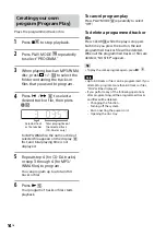 Preview for 14 page of Sony CMT-SBT20B Operating Instructions Manual