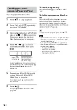 Предварительный просмотр 14 страницы Sony CMT-SBT20B Operating Instructions Manual