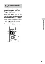 Предварительный просмотр 17 страницы Sony CMT-SBT20B Operating Instructions Manual