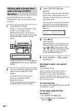 Предварительный просмотр 22 страницы Sony CMT-SBT20B Operating Instructions Manual