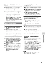 Preview for 33 page of Sony CMT-SBT20B Operating Instructions Manual