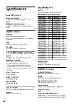 Preview for 38 page of Sony CMT-SBT20B Operating Instructions Manual