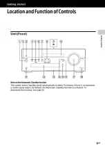 Preview for 9 page of Sony CMT-SBT300W Operating Instruction