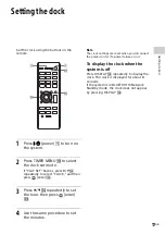 Preview for 17 page of Sony CMT-SBT300W Operating Instruction