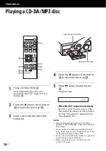 Preview for 18 page of Sony CMT-SBT300W Operating Instruction