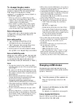 Preview for 25 page of Sony CMT-SBT300W Operating Instruction