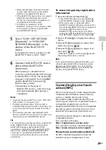 Preview for 29 page of Sony CMT-SBT300W Operating Instruction