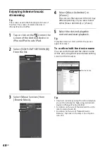 Preview for 48 page of Sony CMT-SBT300W Operating Instruction