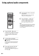 Предварительный просмотр 54 страницы Sony CMT-SBT300W Operating Instruction