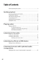 Preview for 4 page of Sony CMT-SBT40D Operating Instructions Manual