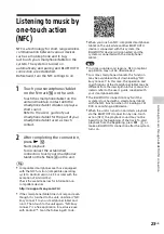 Предварительный просмотр 23 страницы Sony CMT-SBT40D Operating Instructions Manual