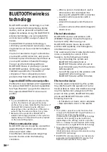 Preview for 36 page of Sony CMT-SBT40D Operating Instructions Manual